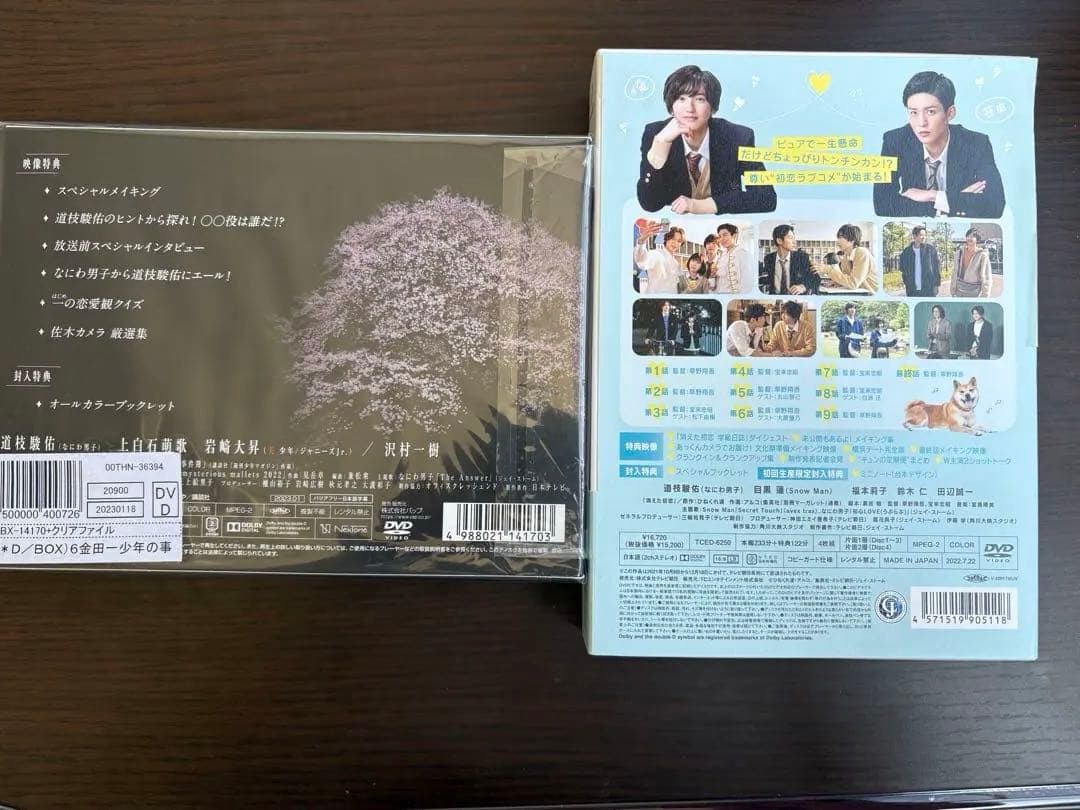 早い者勝ち❗️道枝駿佑主演　金田一　消え恋　セカコイ DVD3組セット