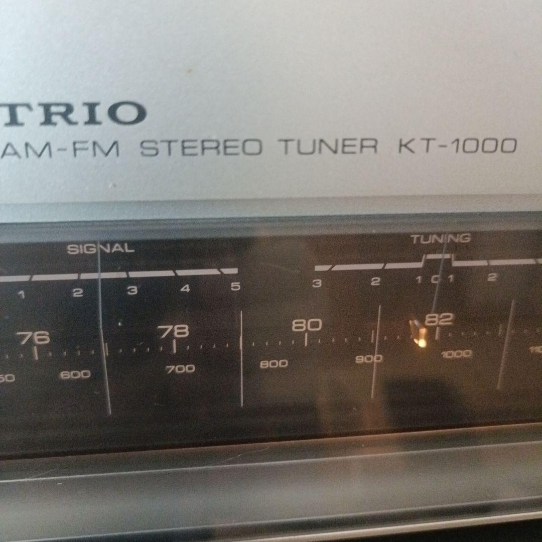 TRIO KT -1000 FM/AMラジオ ステレオチューナー