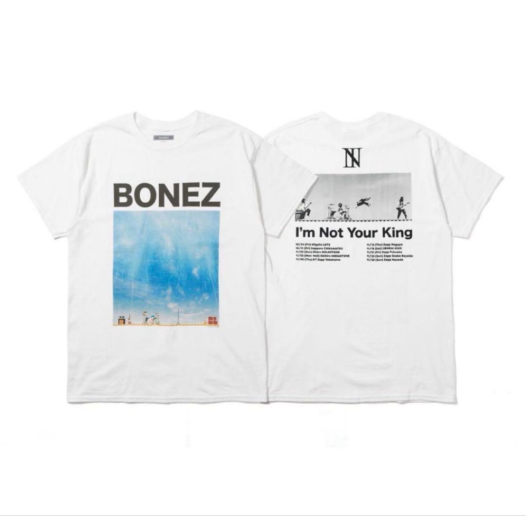 THE BONEZ Tシャツ ホワイト/ブルー L / ボーンズ 新品、未使用 - メルカリ
