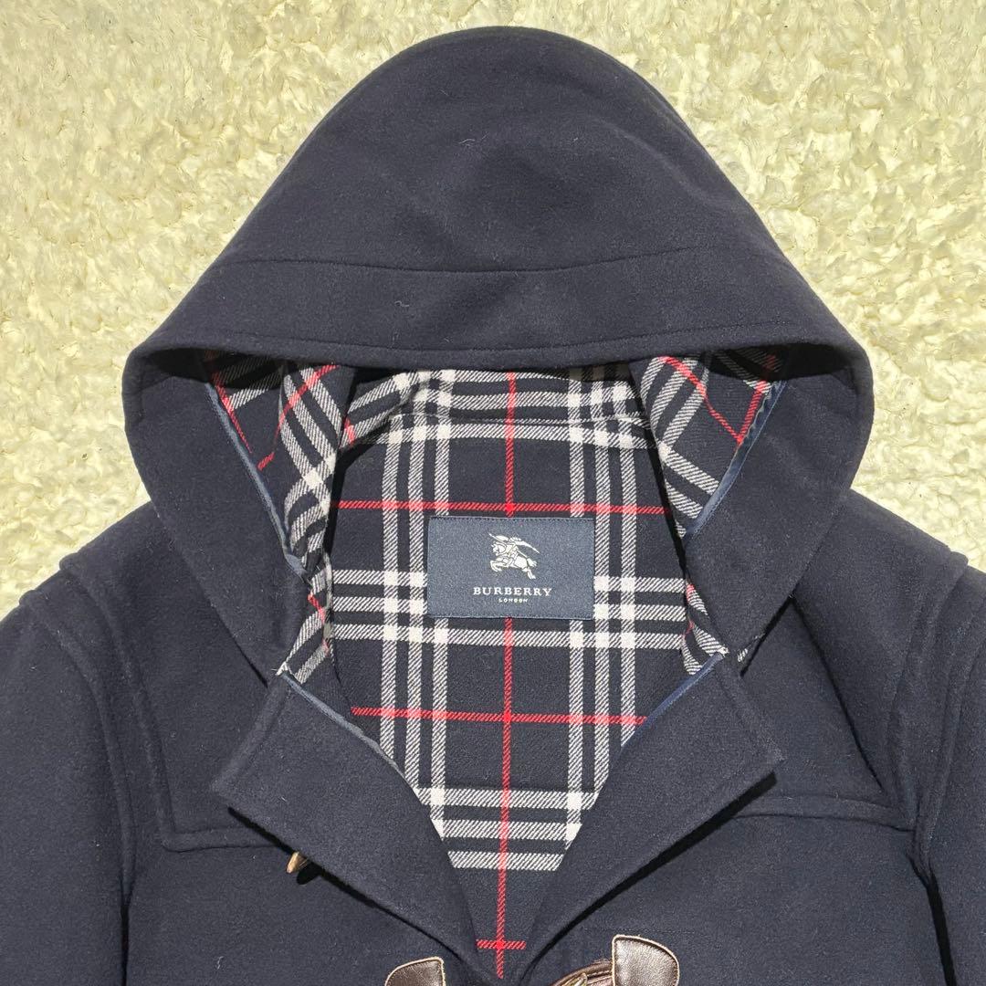 未使用級 BURBERRY バーバリーロンドン ダッフルコート L カシミヤ混