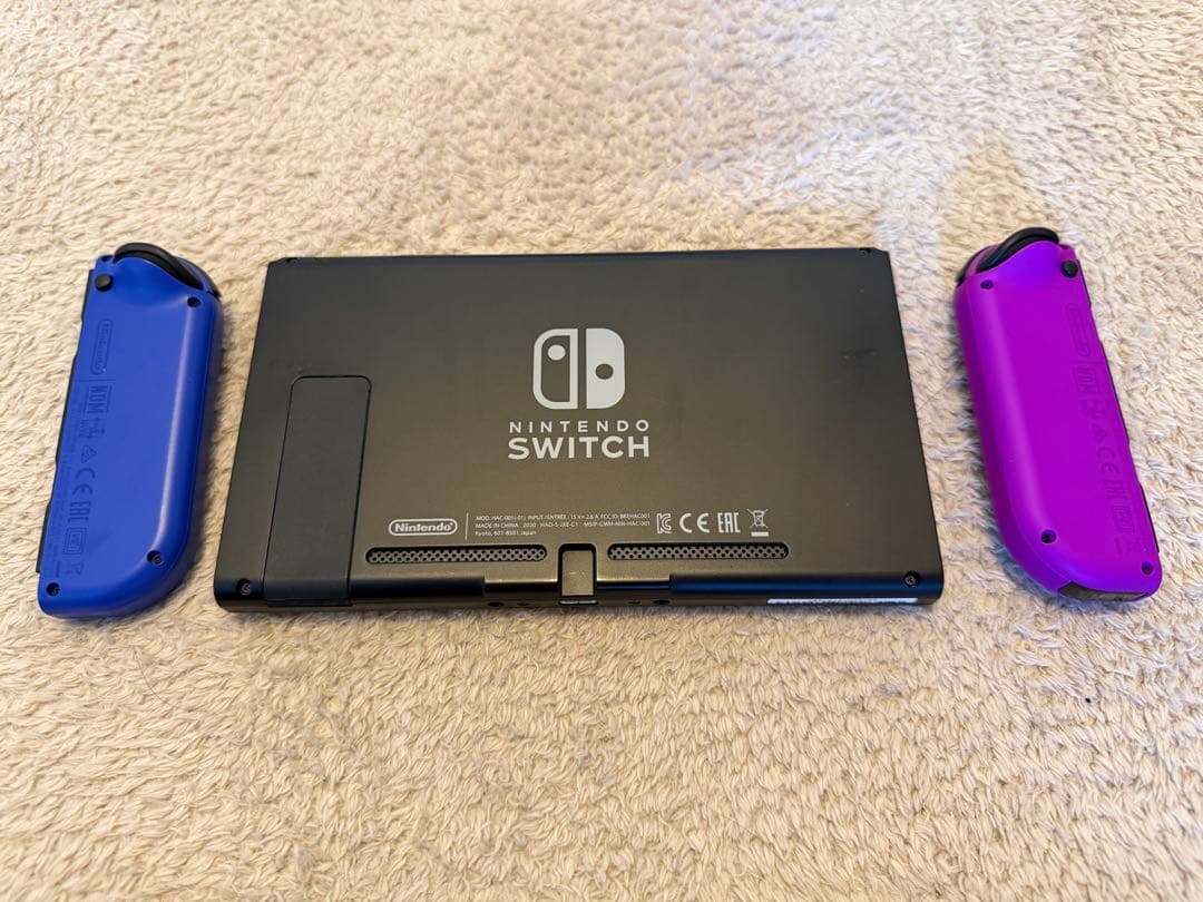 Nintendo Switch本体（L）ブルー×（R）ネオンパープル - メルカリ