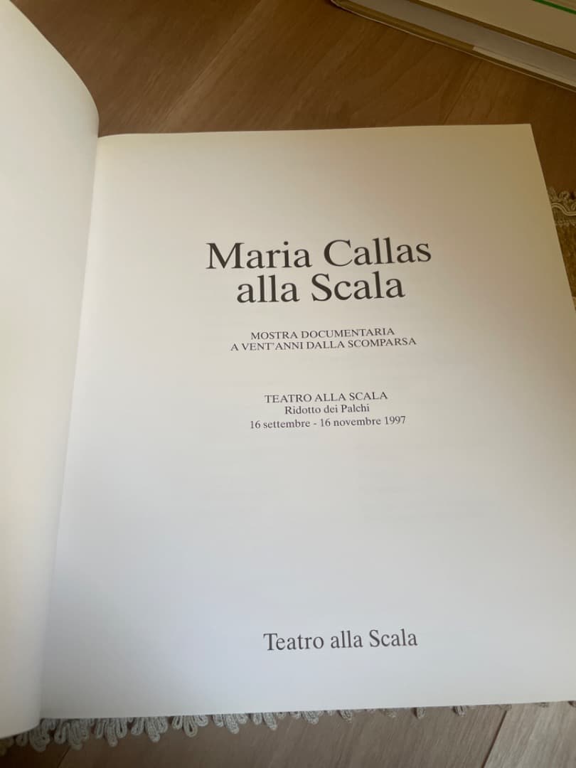 スカラ座のマリアカラス（非売品）