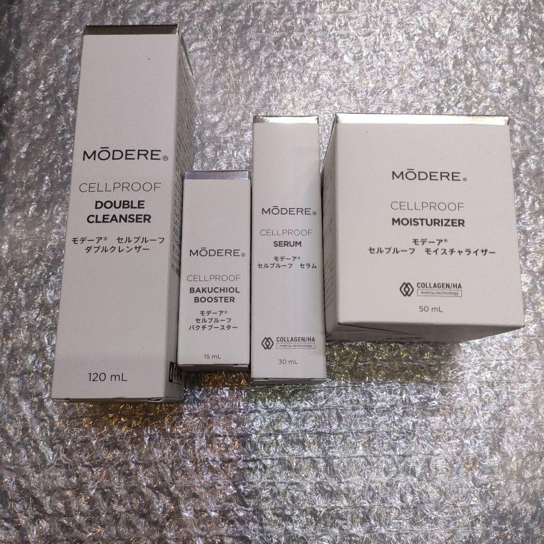 モデーア　洗顔、ブースター美容液、セラム、モイスチャライザー　4点セット スーパーモイスチャライザー | environ.jp