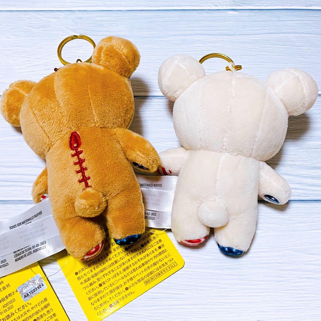 リラックマ 20周年アニバーサリー USA ぶらさげぬいぐるみ