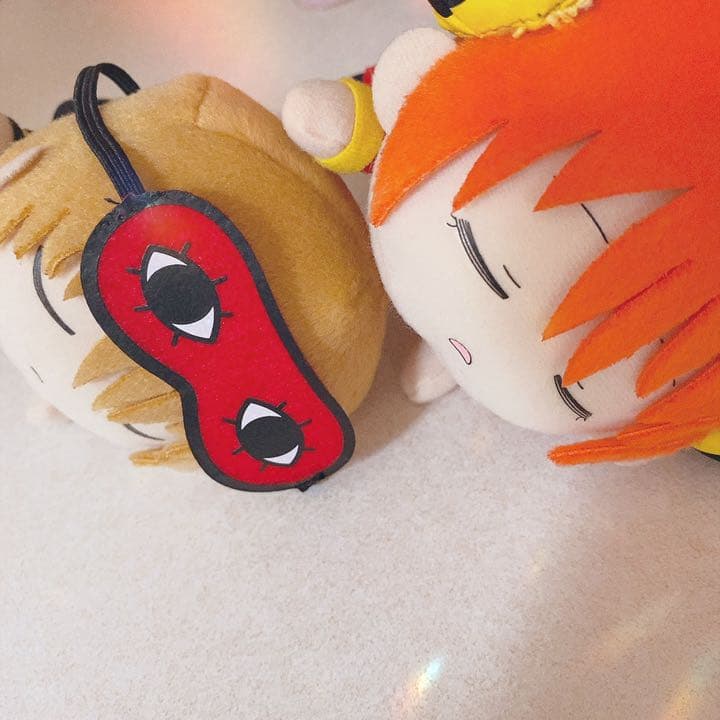 銀魂 沖田 神楽 沖神 ぬいぐるみ うたた寝 寝そべり - メルカリ