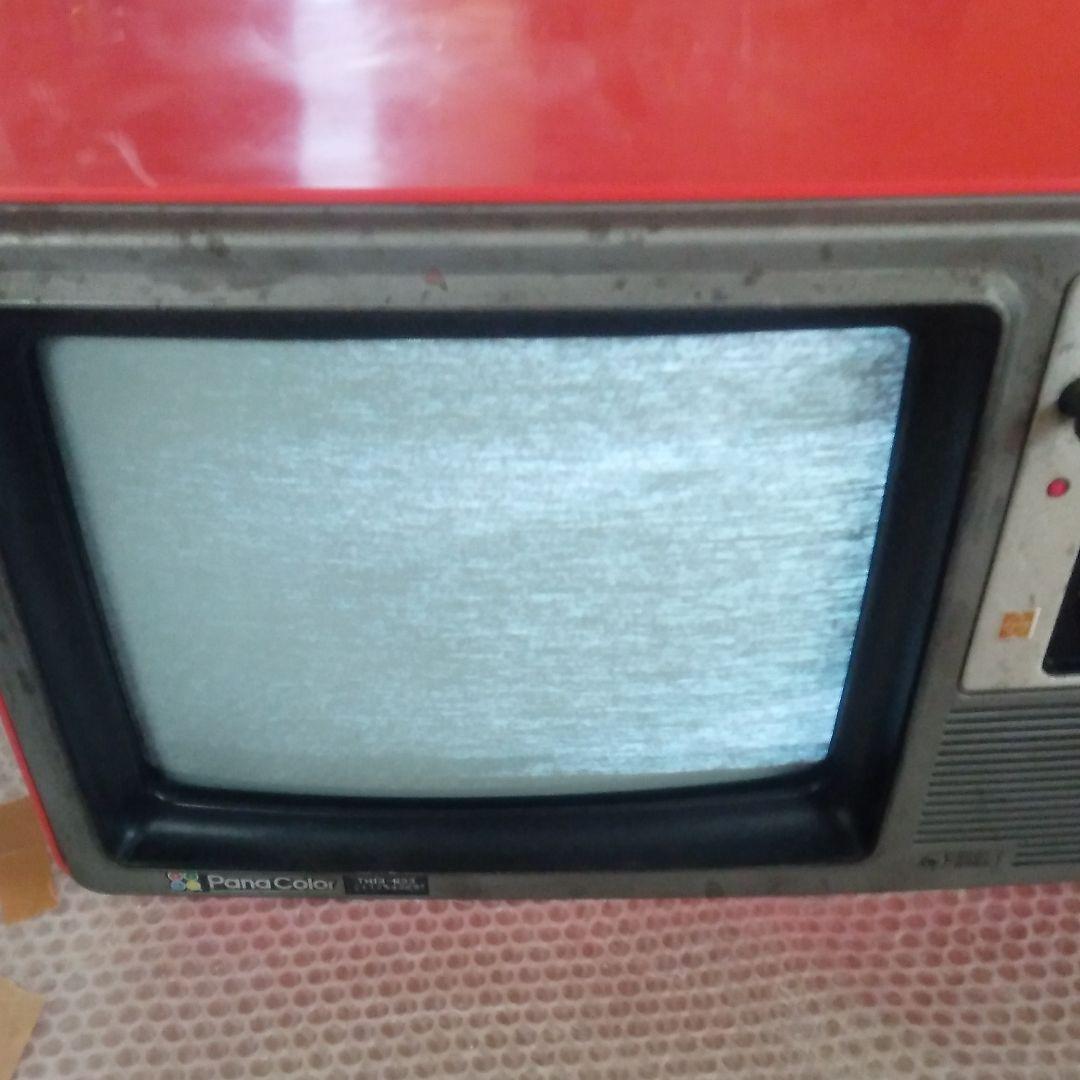 ナショナル・ブラウン管テレビ・13型・砂塵の動作あり。 - メルカリ