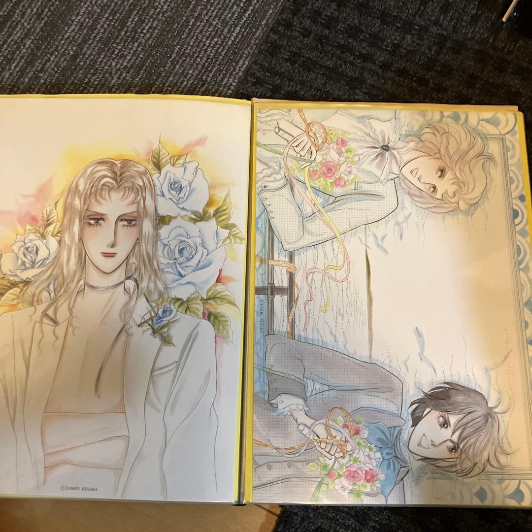 竹宮惠子 森川久美 木原敏江 山岸凉子 B4サイズ イラスト