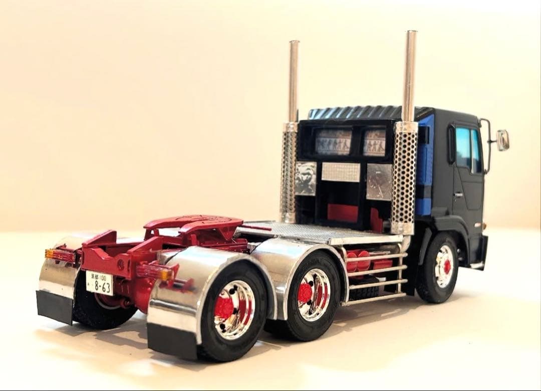 アオシマ デコトラ プラモデル トレーラー プロフィア 日野 テラヴィ