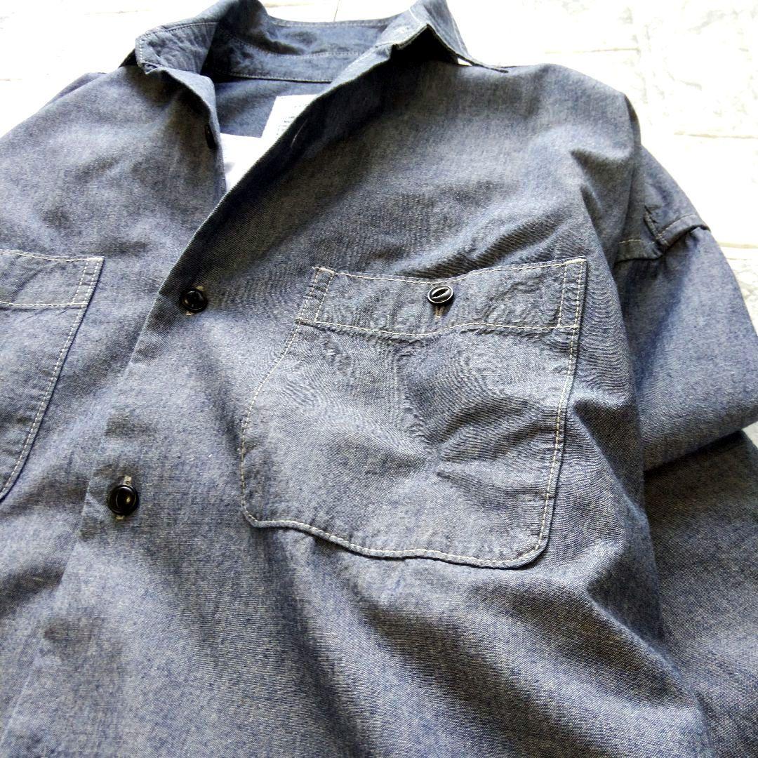 美品✨FRAMeWORK ダンガリービッグシャツ デニムシャツ ゆったり 長め
