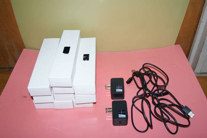 Microsoft タブレット Surface 3 用純正アダプター10個セット マイクロソフト（Microsoft） 純正新品 Microsoft Surface PRO 3 用