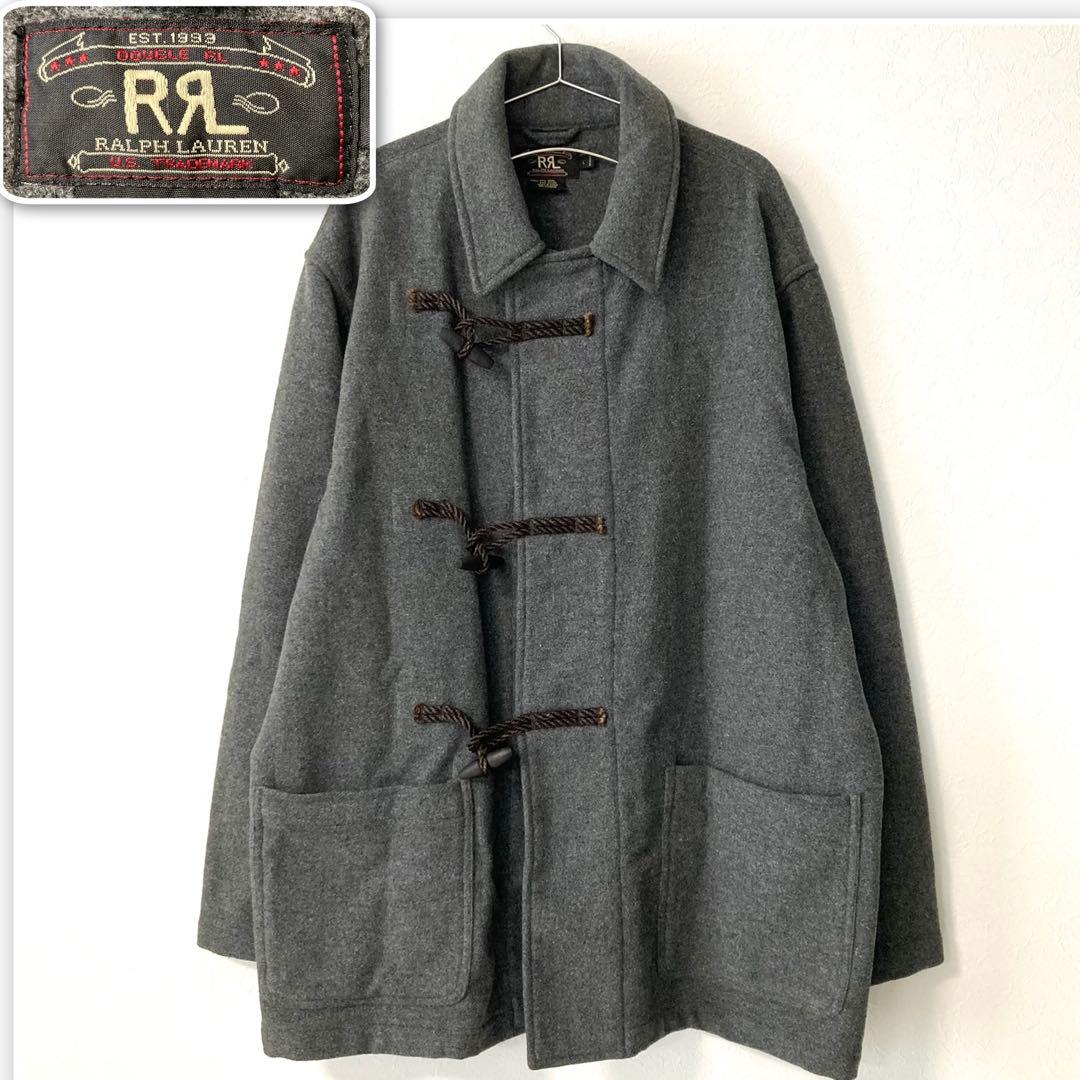 希少 三ツ星タグ✨ RRL ダブルアールエル ウール ダッフルコート