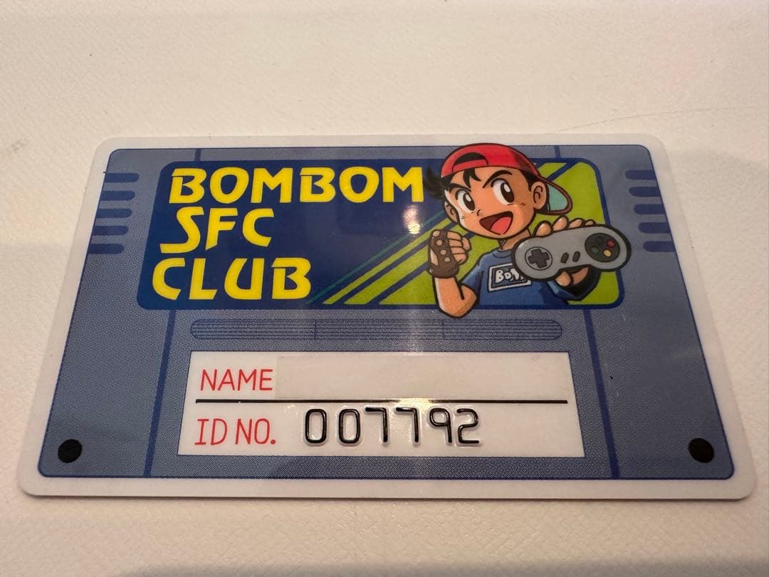 BOM BOM SFC CLUB ボンボンスーファミクラブ 会員カード ※c3 - メルカリ
