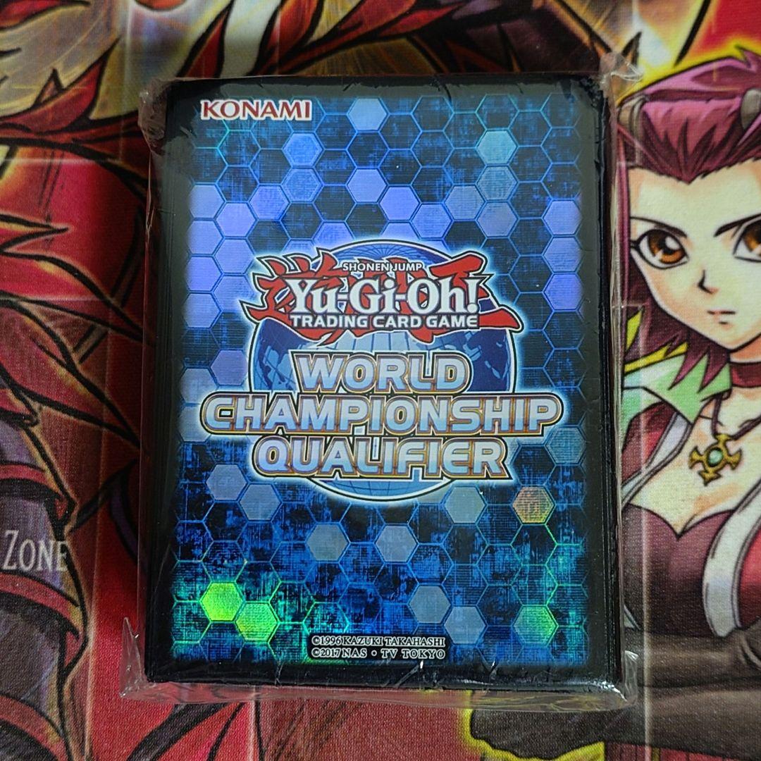 超希少・未開封】遊戯王 公式 WCQ 2019 スリーブ 青 100枚 - メルカリ