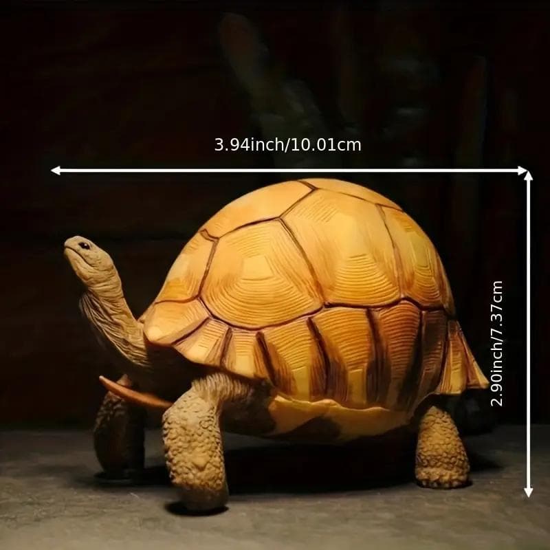 ヘサキリクガメ 10cm×7.3ｃｍ　クモノスガメ属 フィギュア リクガメ