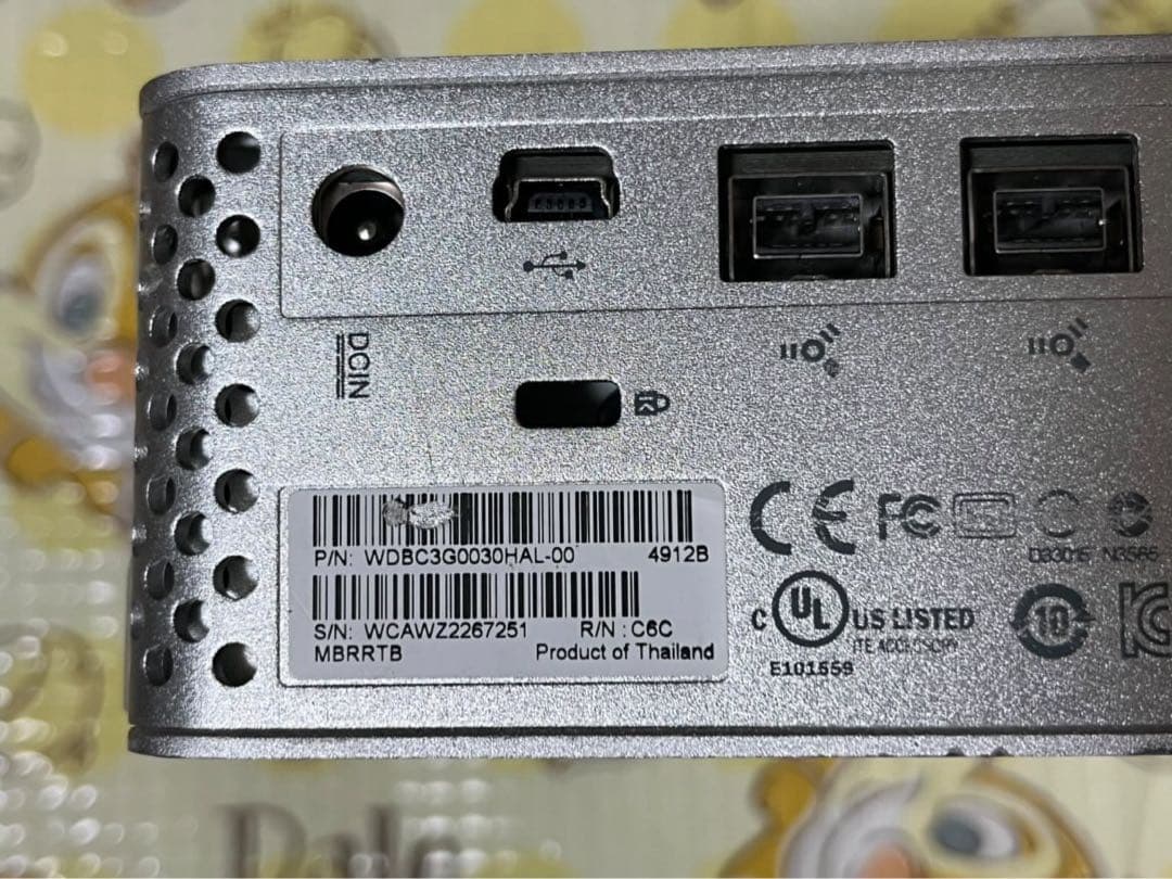 WD My Book Studio 3TB 外付けHDD☆198回/1120時☆ - メルカリ