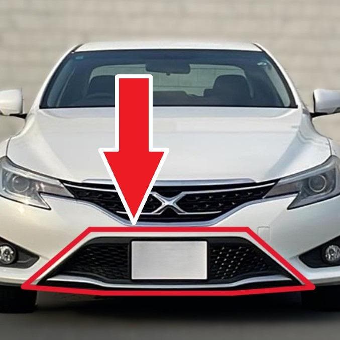 新品 トヨタ純正 マークX 130系 中期 フロント ロア グリル S