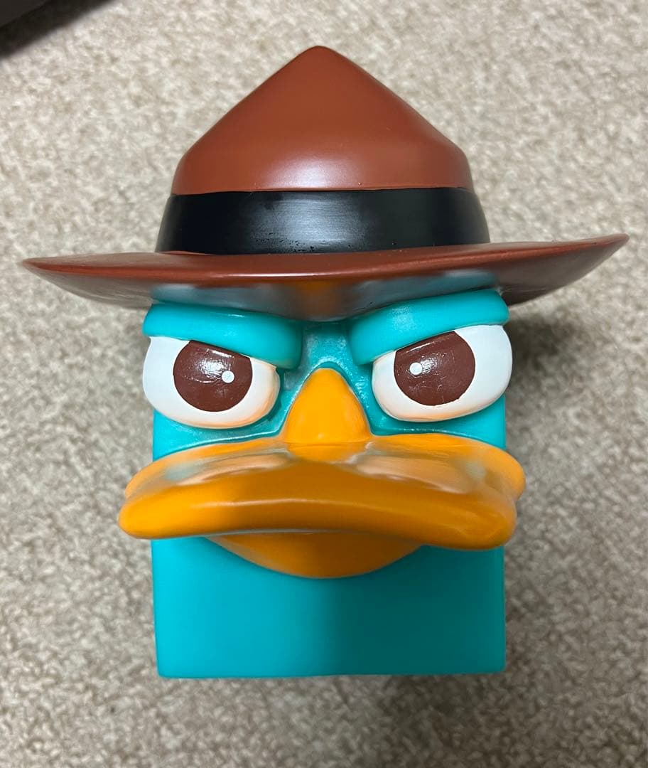 フィニアスとファーブ カモノハシペリー エージェントP 貯金箱