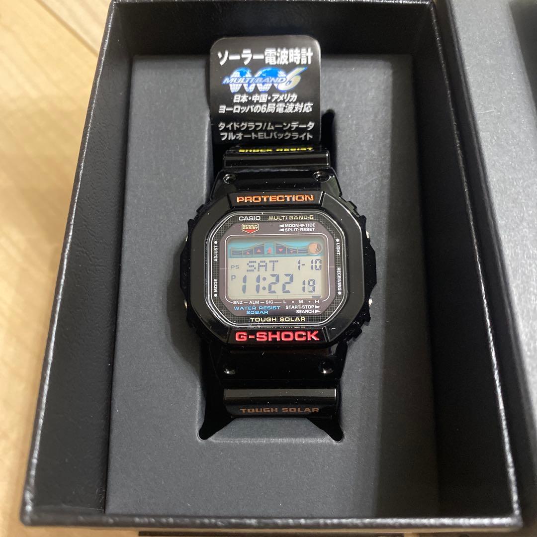 G-SHOCK GWX-5600-1JF 新品未使用 Amazon.com: Casio Men's GWX-5600-1JF G-Shock G-Lide Tough Solar