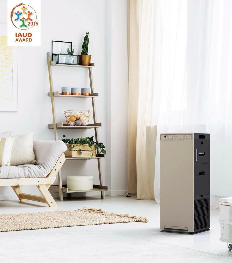 【新品】ダイキン　空気清浄機 ACM55A-C 限定色ベージュ 2025年モデル】加湿ストリーマ空気清浄機《スリムタワー型》 カーム