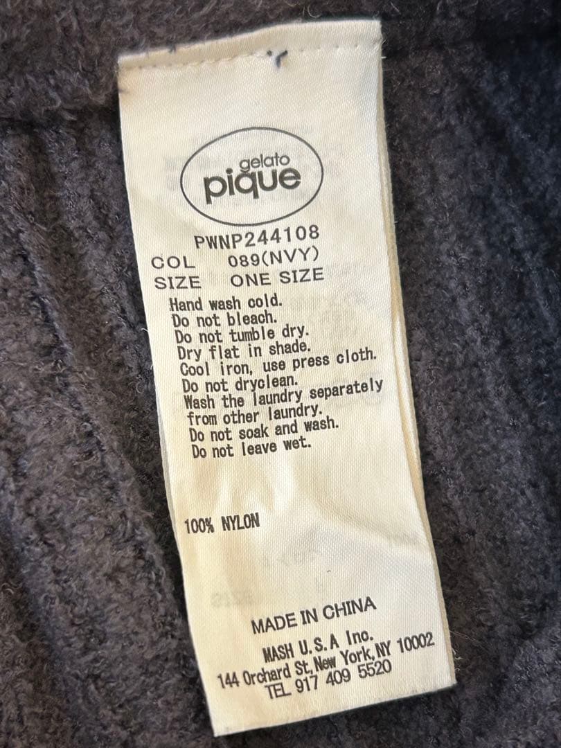 未使用！】gelato pique セットアップ NVY ネイビー - メルカリ