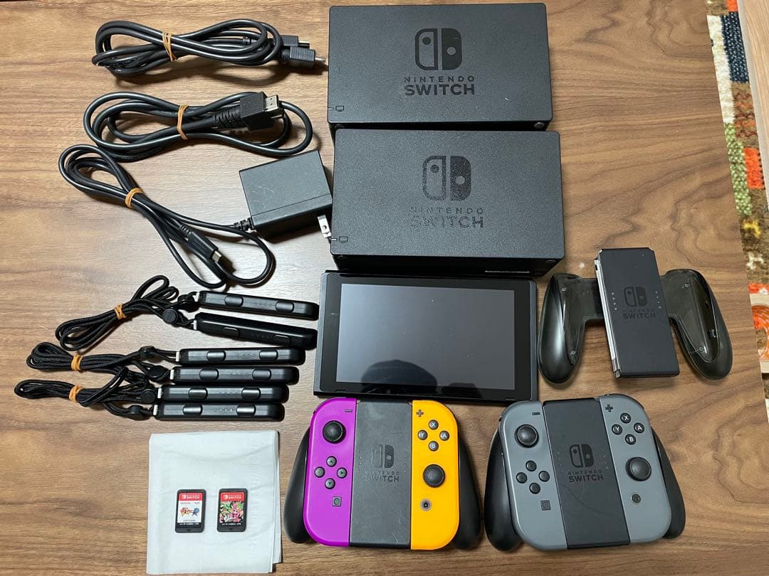 ぺ*け様 Nintendo Switch 本体 ゲームソフト２つ付き 楽天市場】スイッチ本体 ソフト セット（本体｜Nintendo Switch