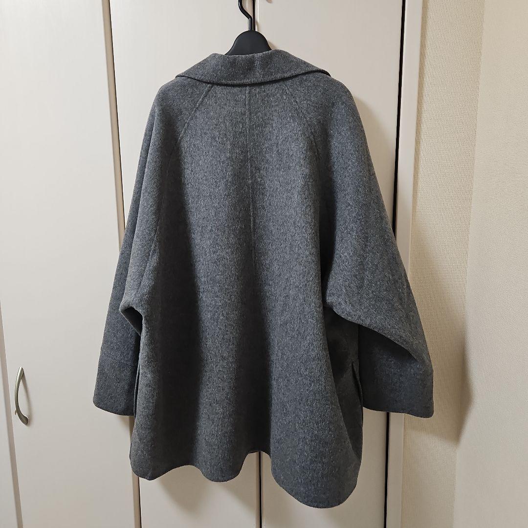 アパートバイ【WEB限定】カシープミドルジャケットコート グレー