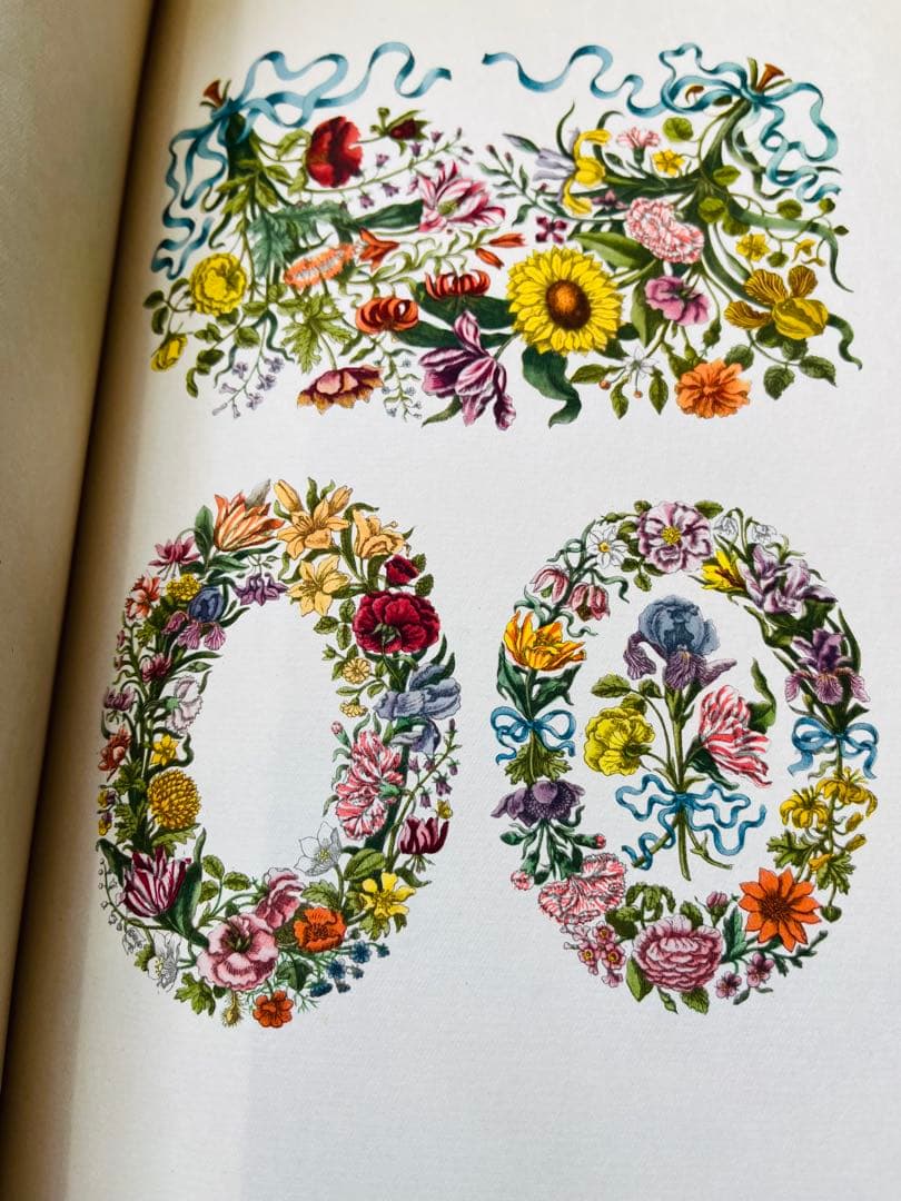 M.S. Merian お花図鑑 2冊 ヴィンテージ洋書 インゼル 初版1966