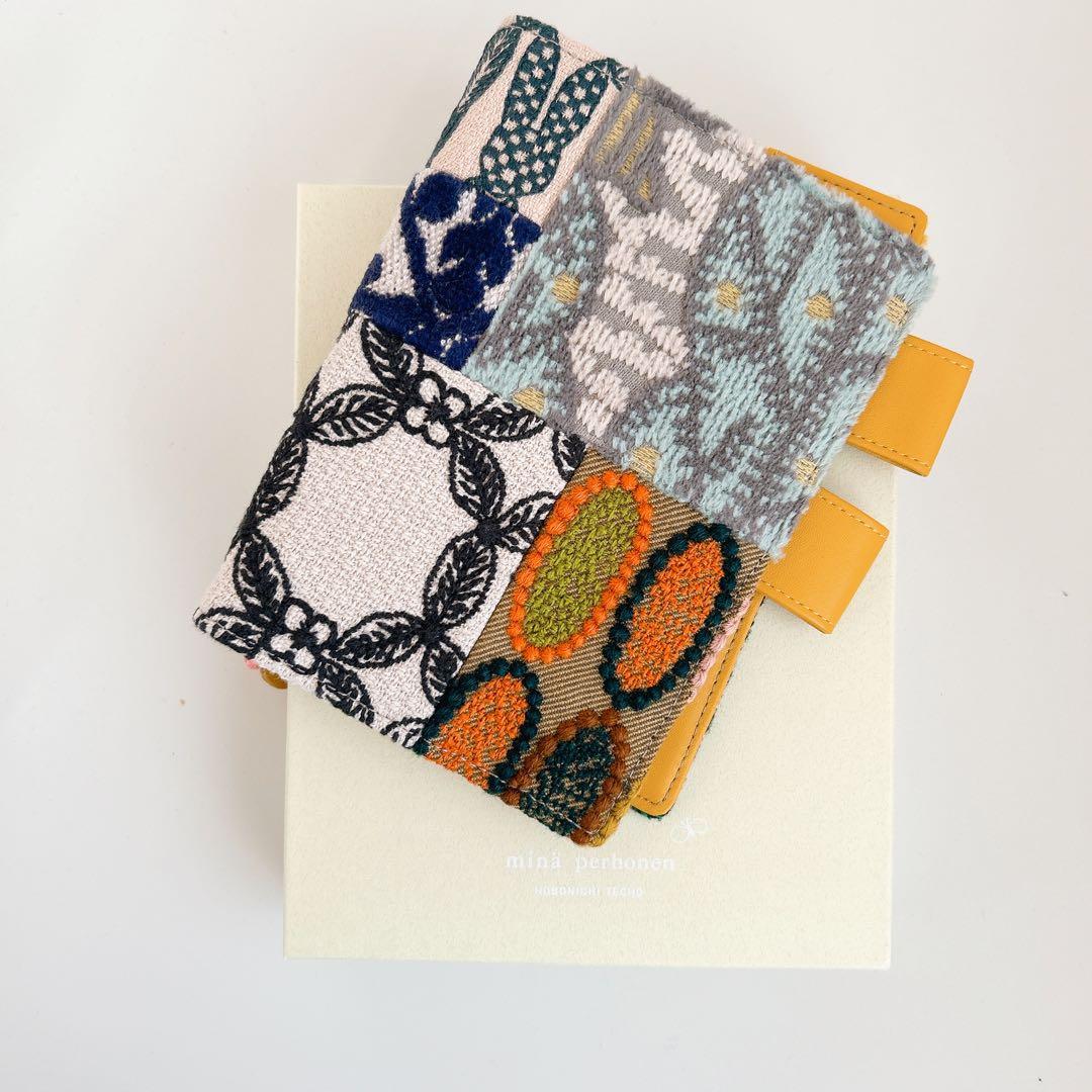 ほぼ日手帳カバー ミナ ペルホネンオリジナルサイズ（A6） ミナ ペルホネン / piece, （original mix） ［オリジナルサイズ（A6