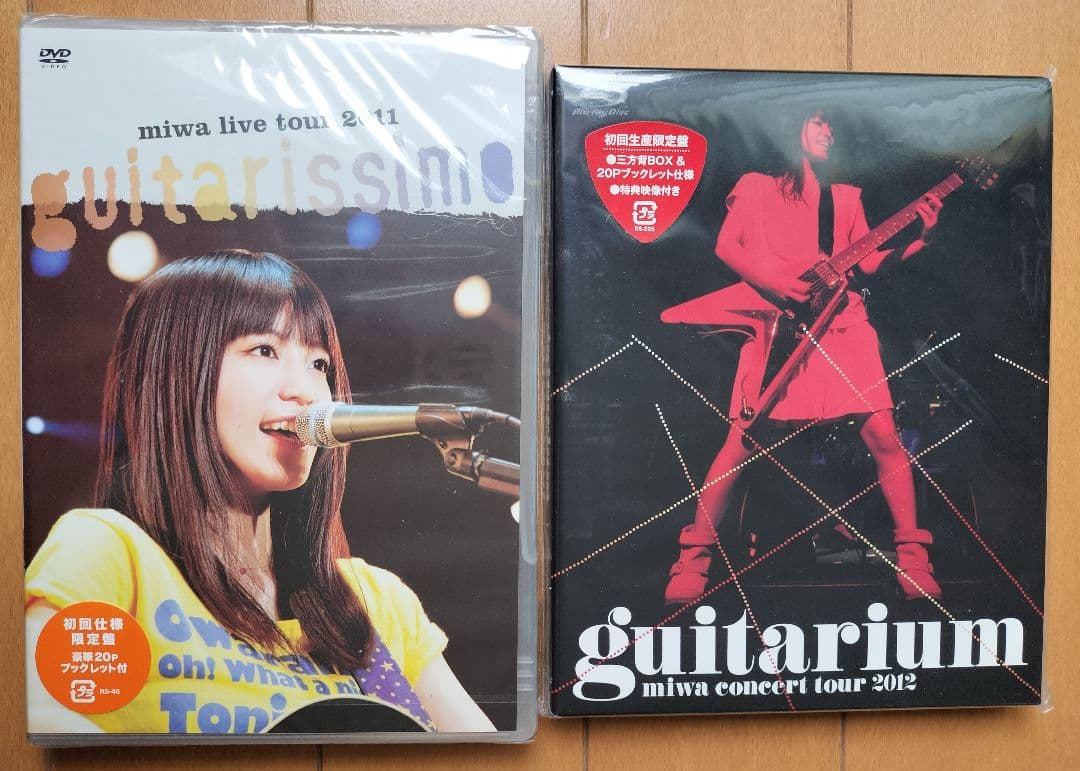 miwa☆未開封初回限定盤DVD＋Blu-ray 6点セット