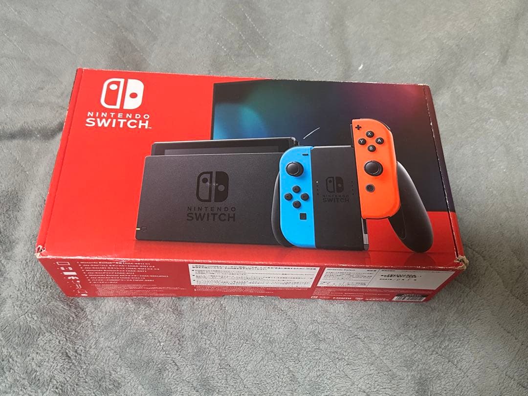 Nintendo Switch 本体 新型 ゲーム ネオンブルー/ネオンレッド Nintendo Switch ネオンブルー・ネオンレッド 任天堂 ゲーム機 本体