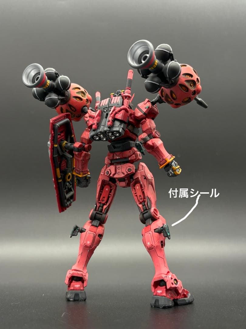 HG 軽キャノンセイラ機 赤いガンダム セット 完成品 - メルカリ