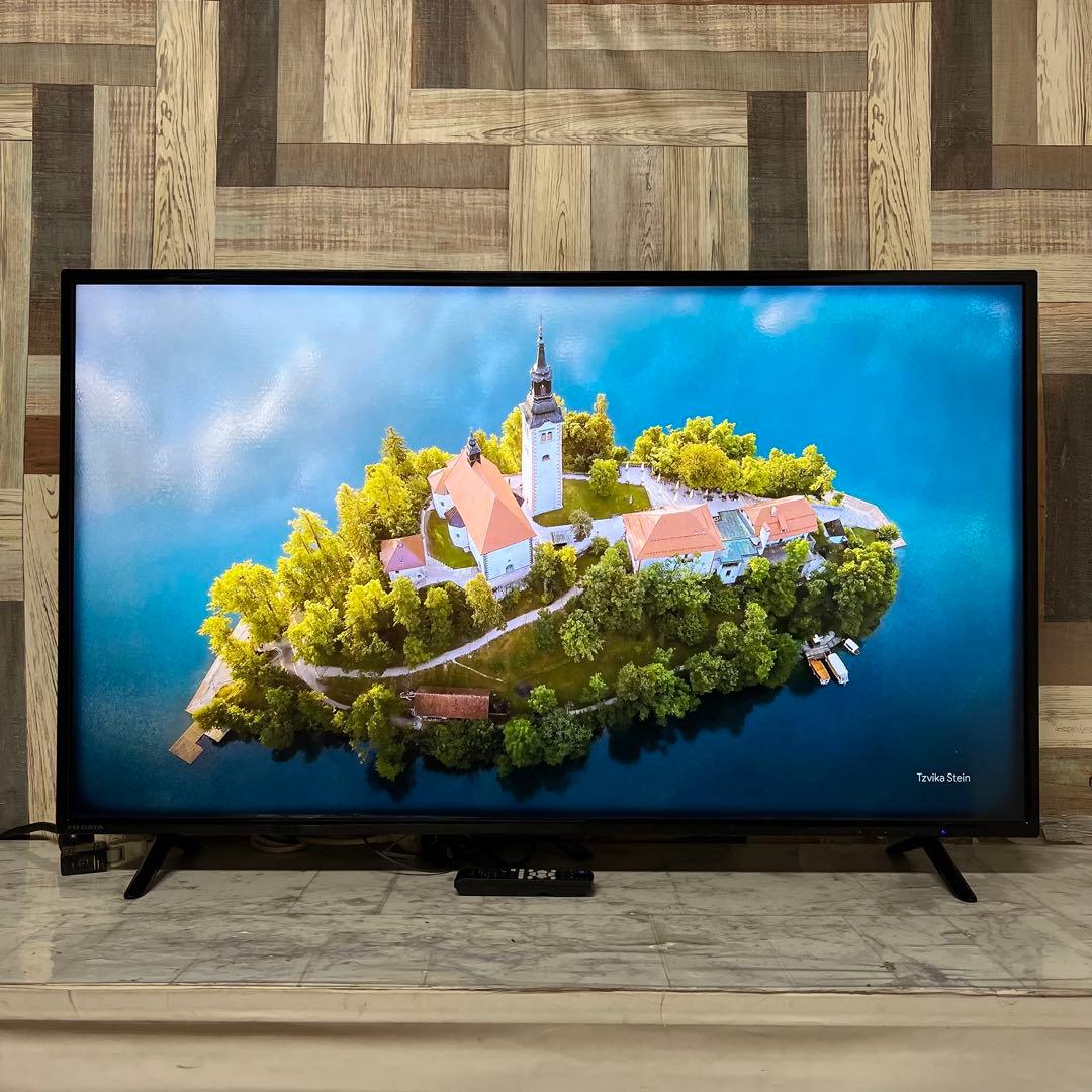 即日受渡❣️全国送料込IO DATA49型4K液晶モニターHDR10スピーカリモ