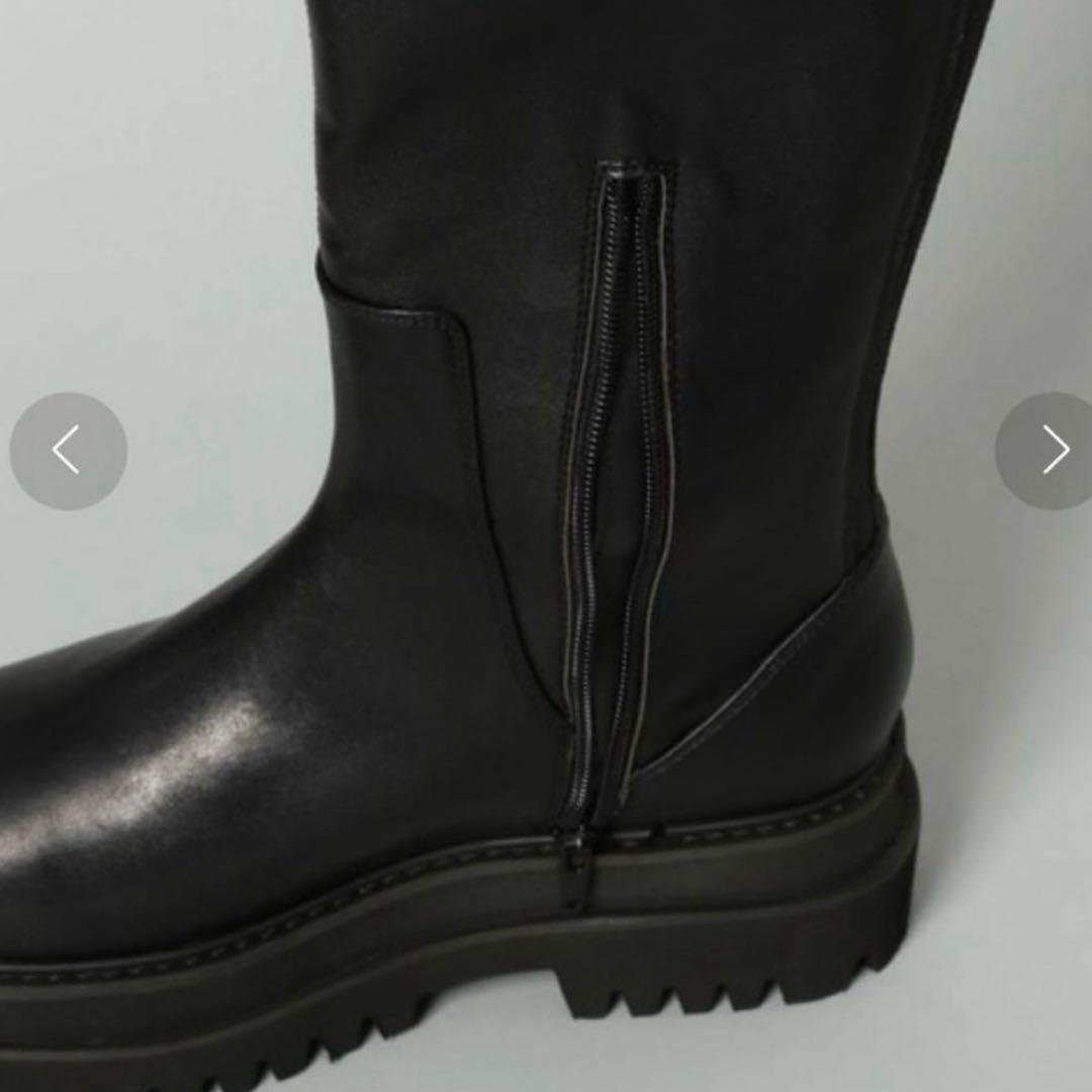 ジーナシス JEANASIS ビガーロングブーツ厚底LL - メルカリ