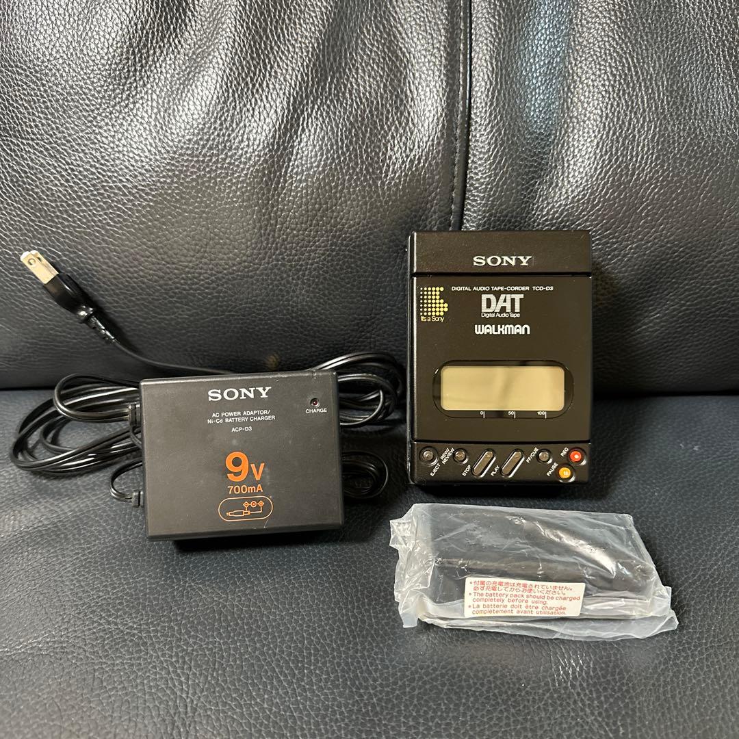 SONY TCD-D3 WALKMAN テープレコーダー DAT ウォークマン - メルカリ