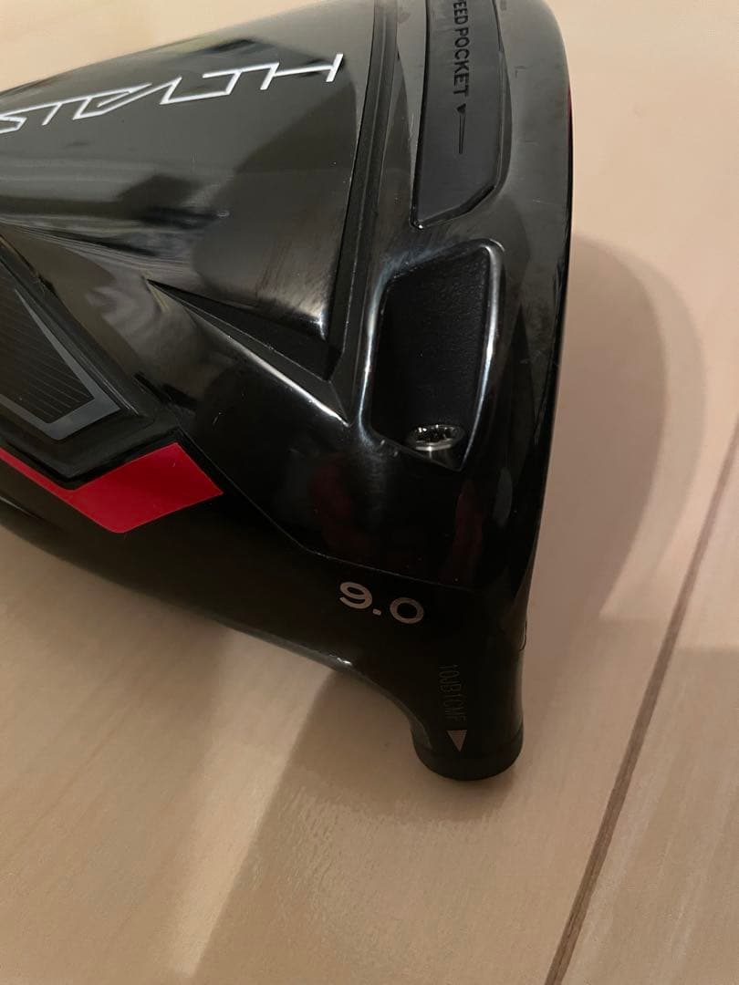 テーラーメイド ステルス ドライバーヘッド 9°