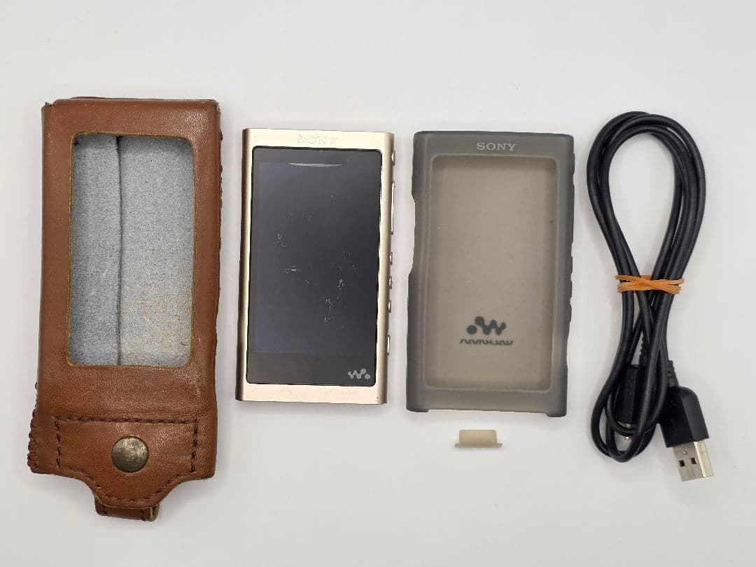 SONY NW-A55 ゴールド オリジナルレザーケース付(非売品) Sony Walkman NW-A55 Hi-Reso gold Multilingual OK (JP Model) | eBay