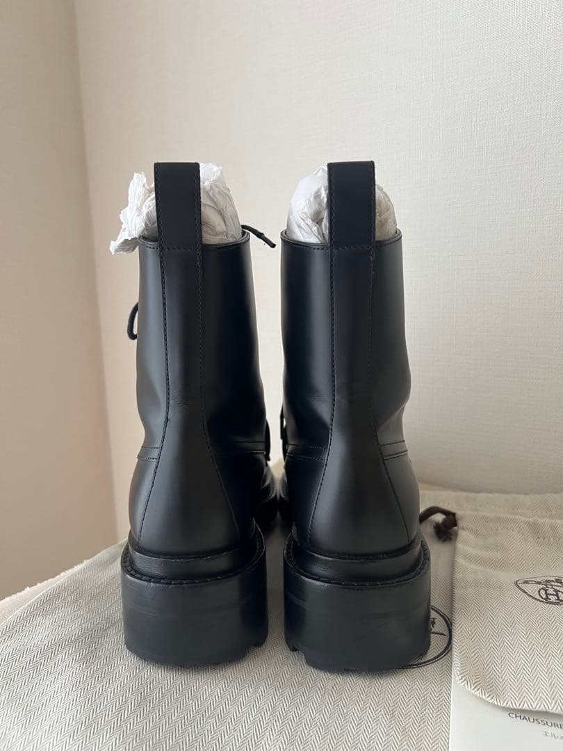 【美品】HERMES エルメス　ショートブーツ　《ファンク》　36.5