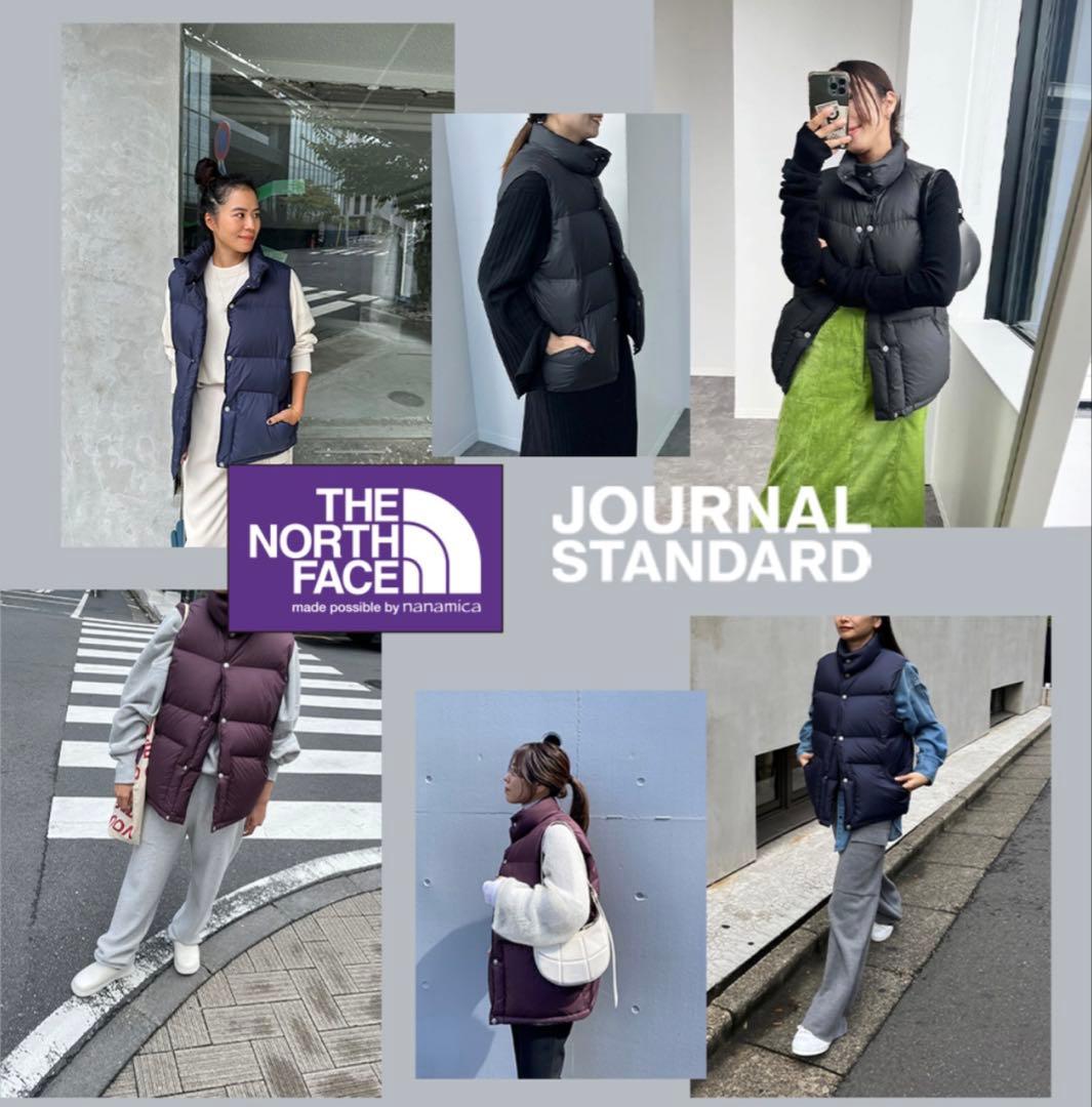 ジャーナルスタンダード別注 ノースフェイスパープルレーベル ダウン