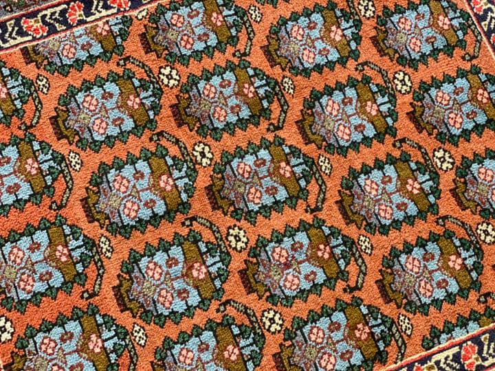 ヴィンテージ アルデビル産 ペルシャ絨毯 95.5cm×78cm