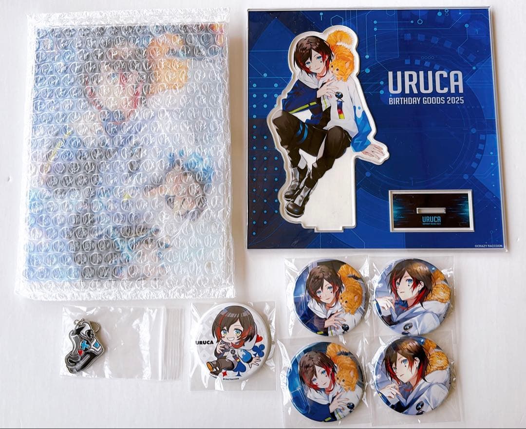 CRストア アクリルパネル 誕生日グッズ うるか uruca バースデー