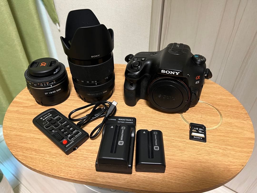 sony α65 付属品付き α65 | デジタル一眼カメラα（アルファ） | ソニー
