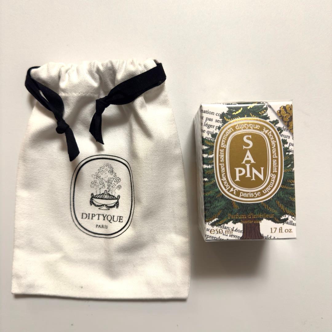 Diptyque】 Sapin ルームスプレー 50ml 布袋付き
