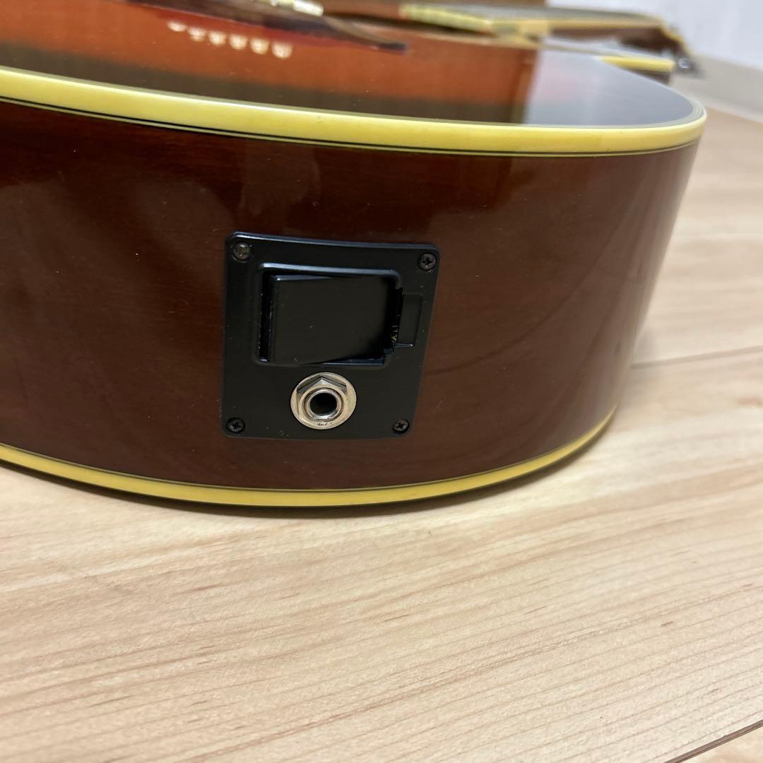 Aria エレクトリックアコースティックギター カバー、ピック付き