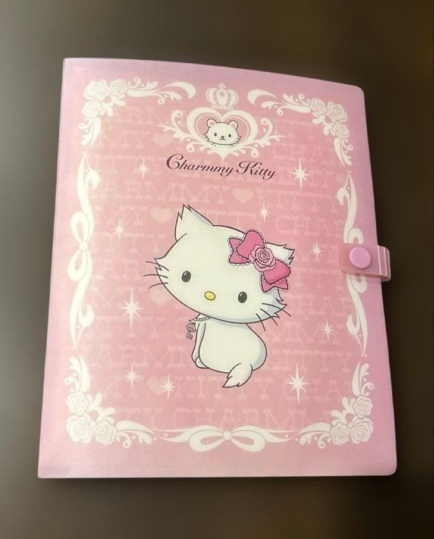 サンリオ チャーミーキティ レターセット 2柄 ファイル入り 平成レトロ
