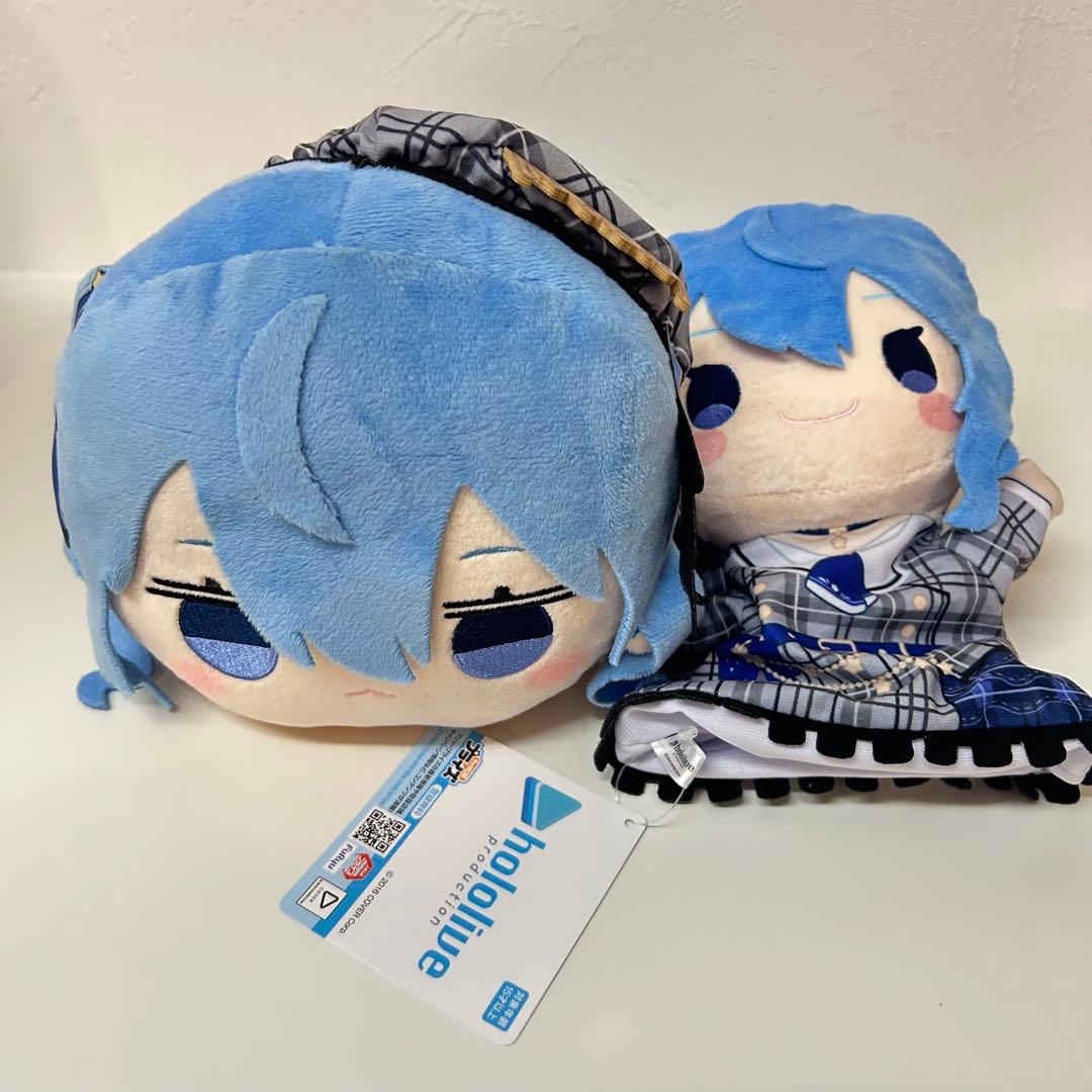 ホロライブ 星街すいせい 寝そべりぬいぐるみ パペット セット すい