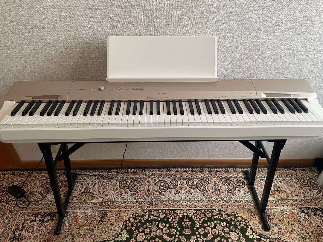 美品 CASIO カシオ 88鍵盤 電子ピアノPrivia PX-160 - メルカリ