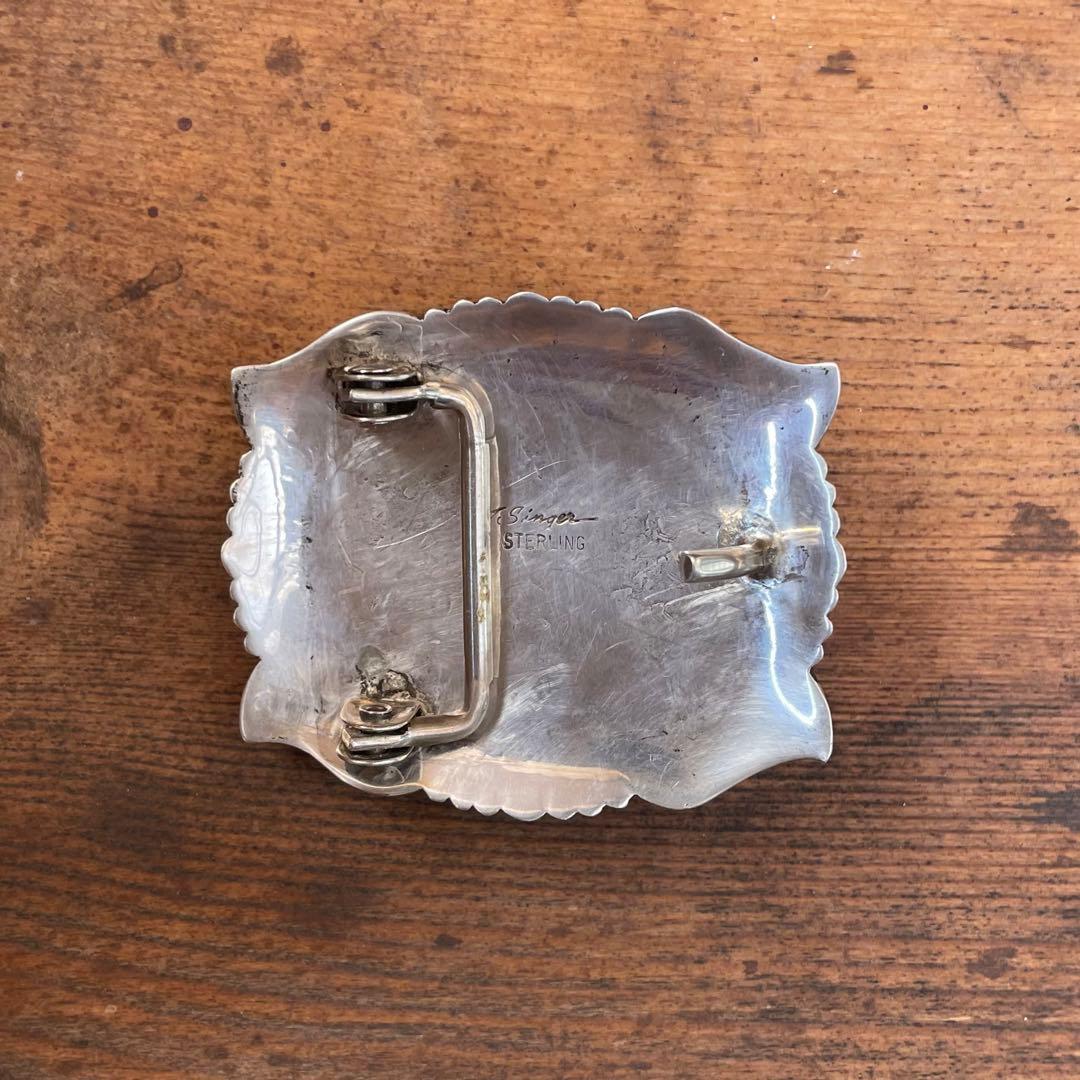 トーマスシンガー バックル ターコイズ インディアンジュエリー - メルカリ