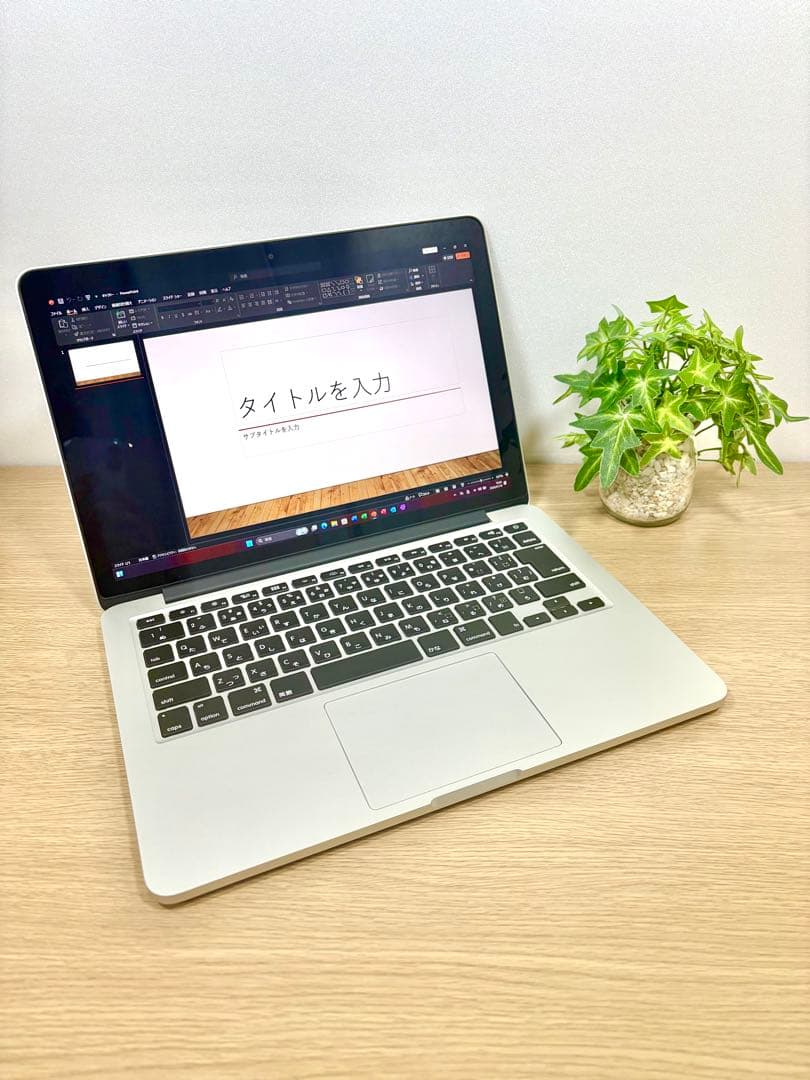 MacBook本体 Office2024 2.5K MacBook Pro13 Windows11