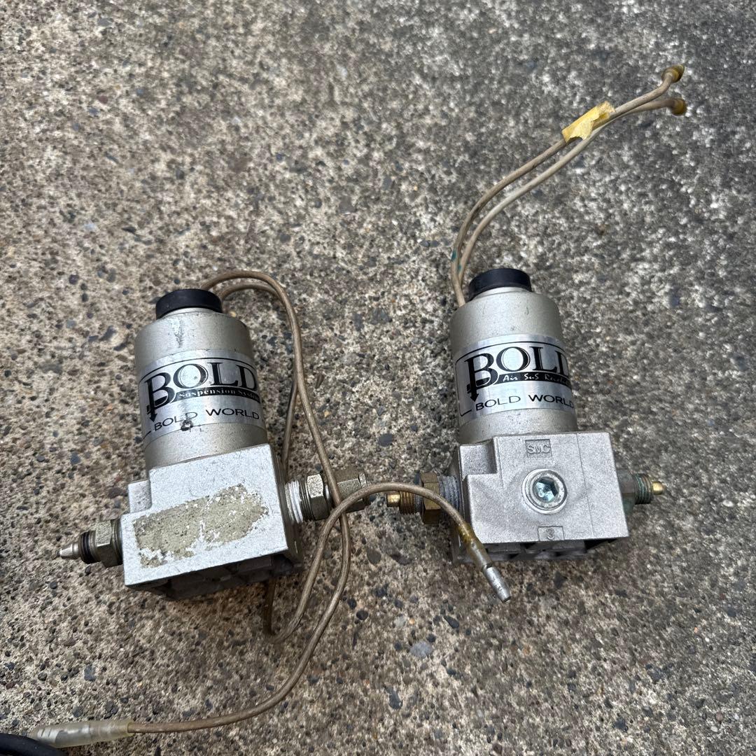 動作品 エアサス ボルドワールド 電磁弁 プレストレージ システム