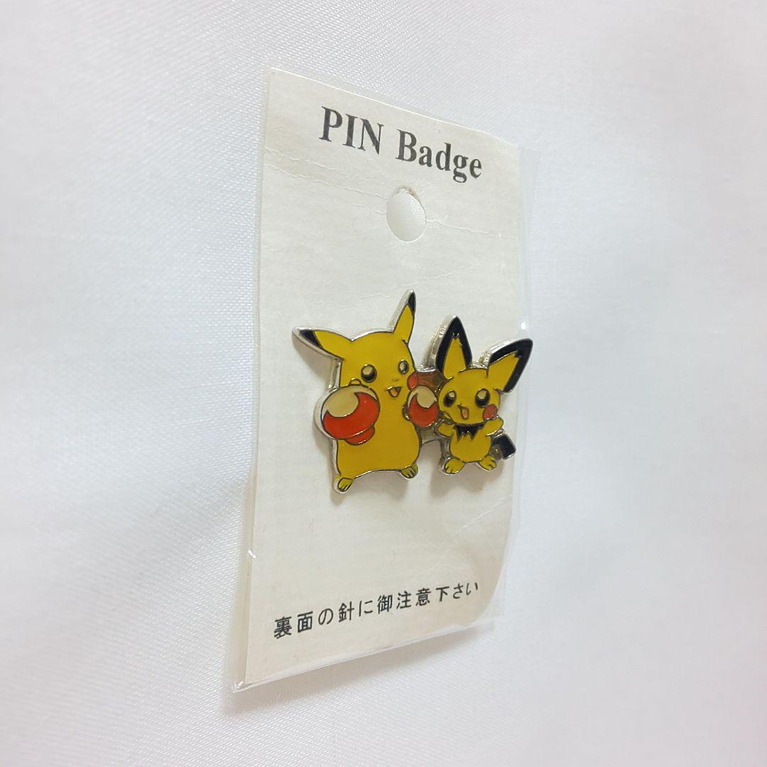 ポケモン ピンバッジ 【初期グッズ】 レトロ ピンズ ピカチュウ